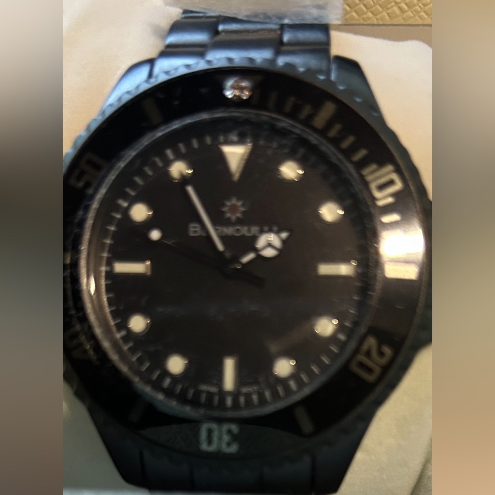 Black Bernoulli Watch NIB!